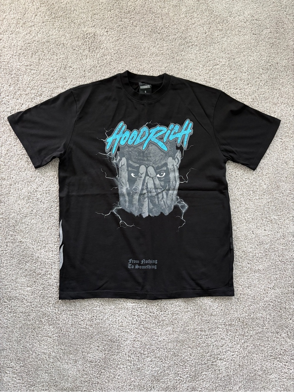HOODRICH Black Graphic Short Sleeve Tee